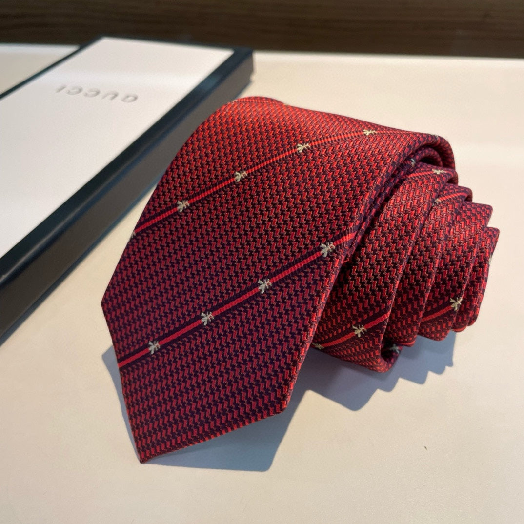 Men’s Red Formal Silk Tie