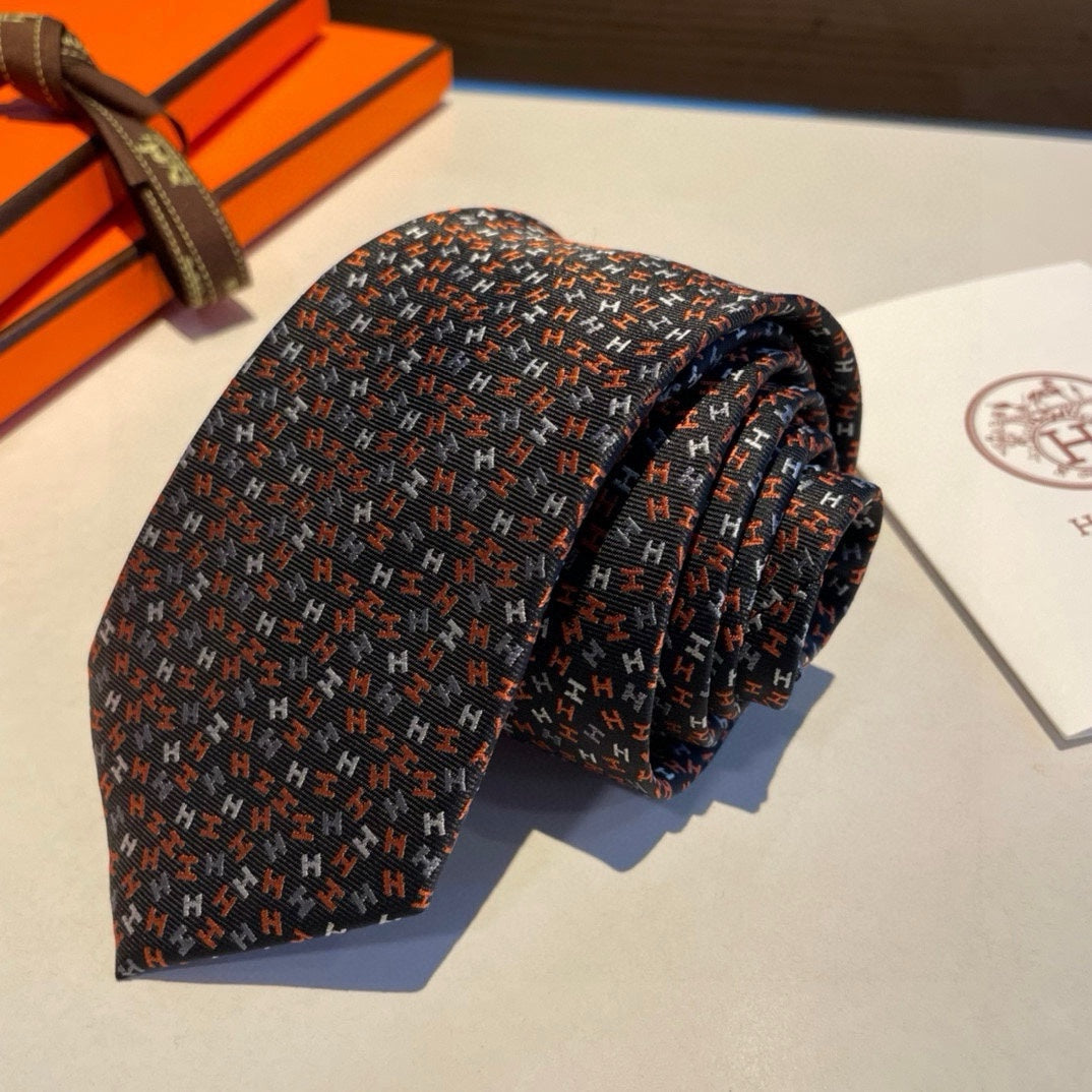 Men’s Dark Navy Silk Tie