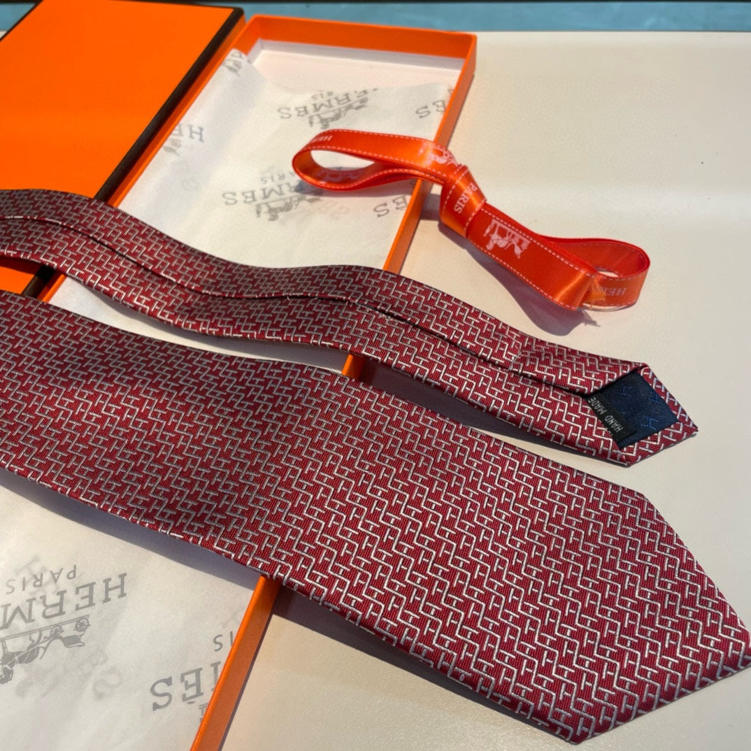 Men’s Red Silk Tie