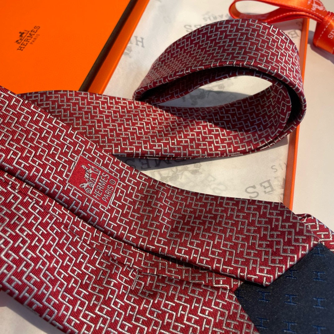 Men’s Red Silk Tie