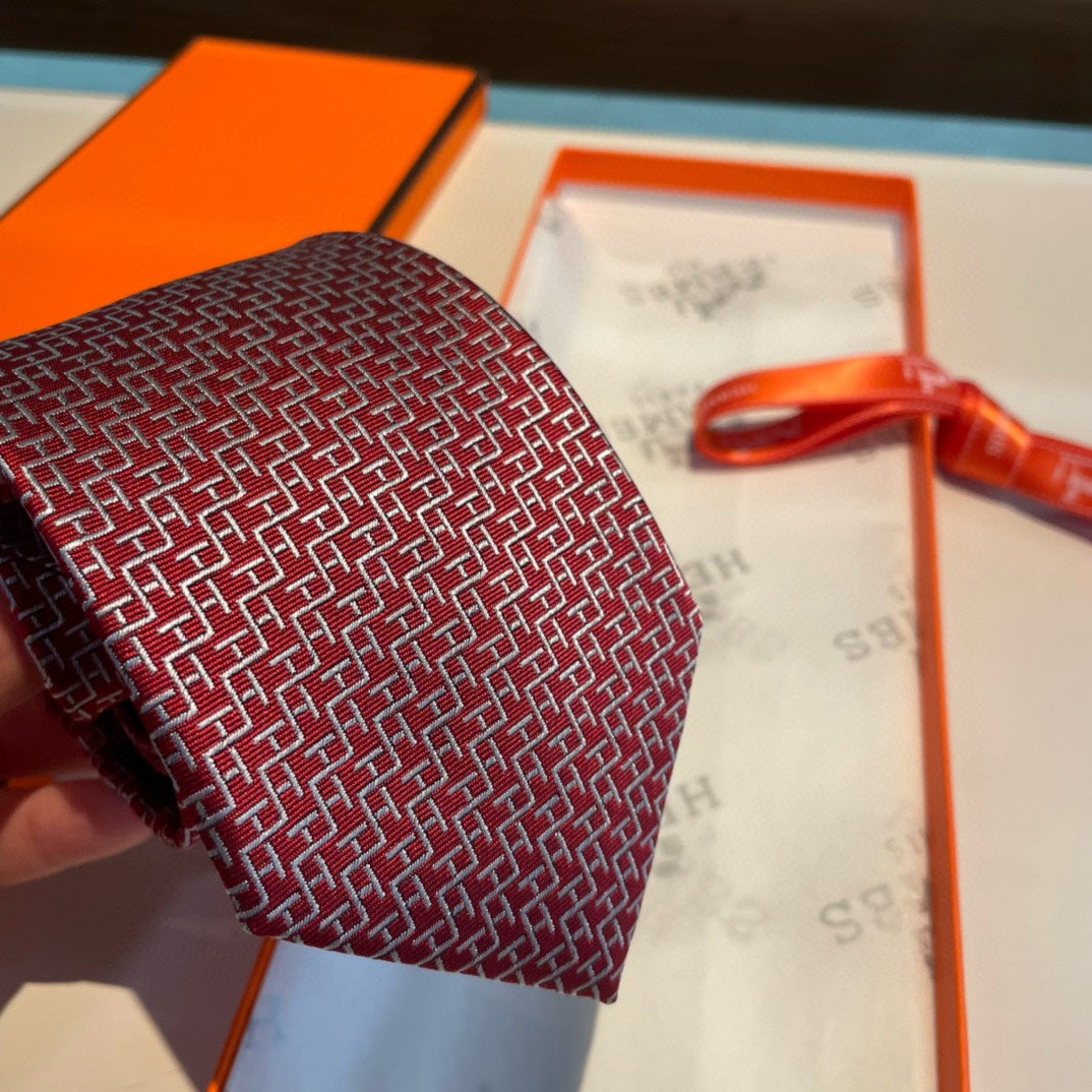 Men’s Red Silk Tie