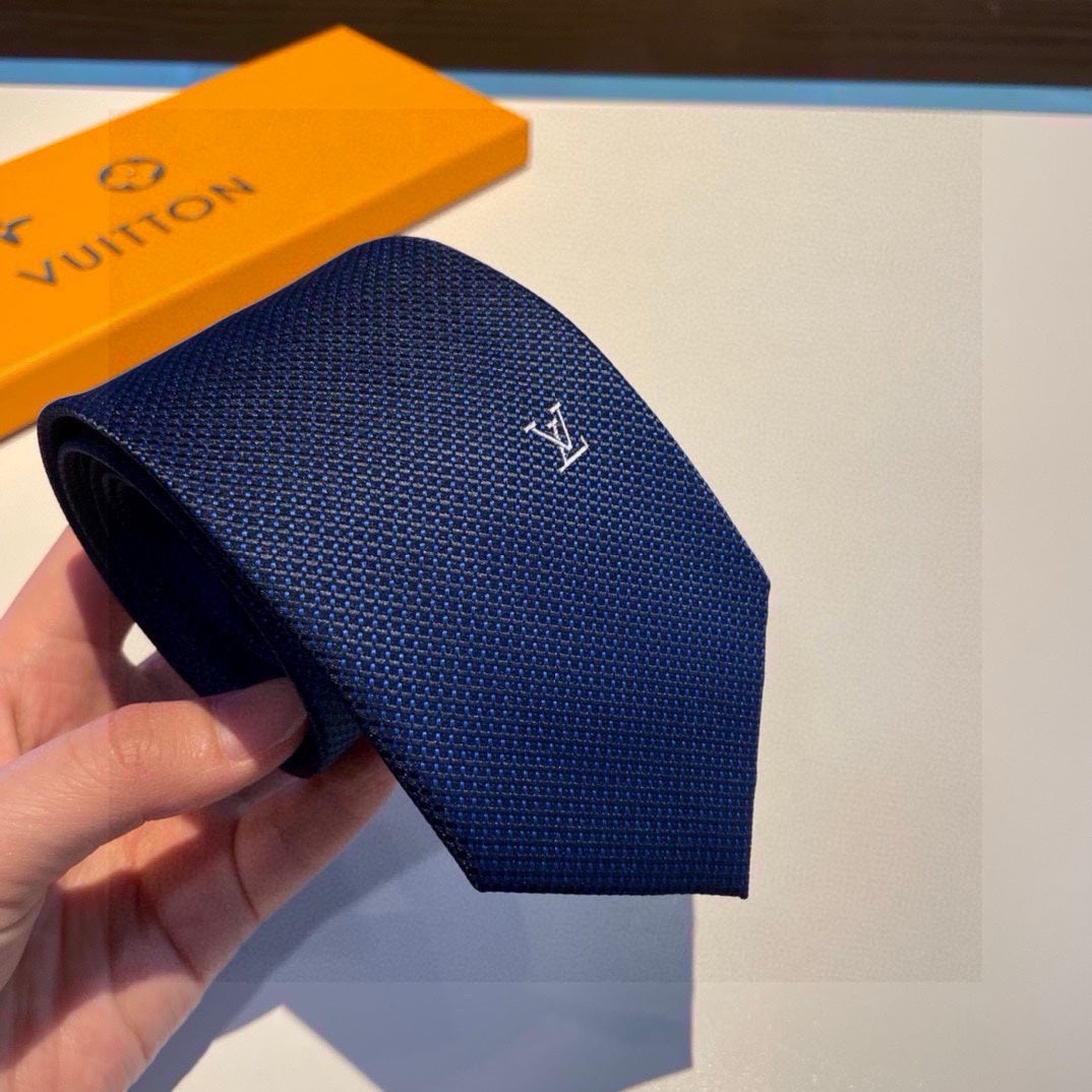 Men’s Navy Signature Silk Tie