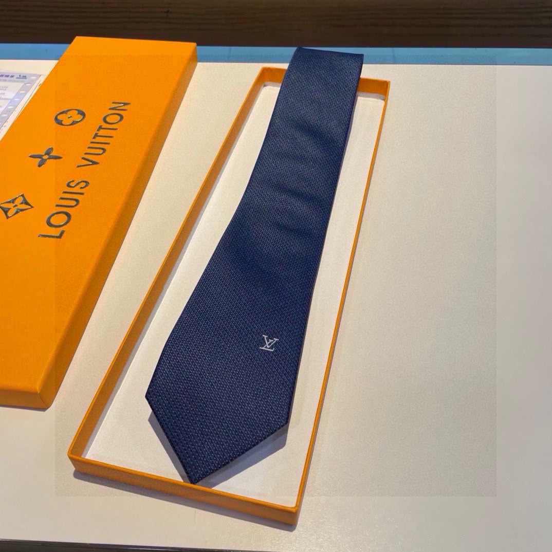 Men’s Navy Signature Silk Tie