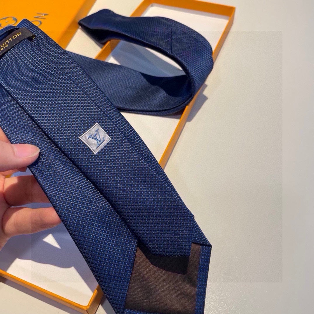 Men’s Navy Signature Silk Tie