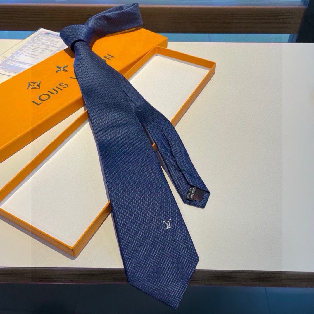Men’s Navy Signature Silk Tie