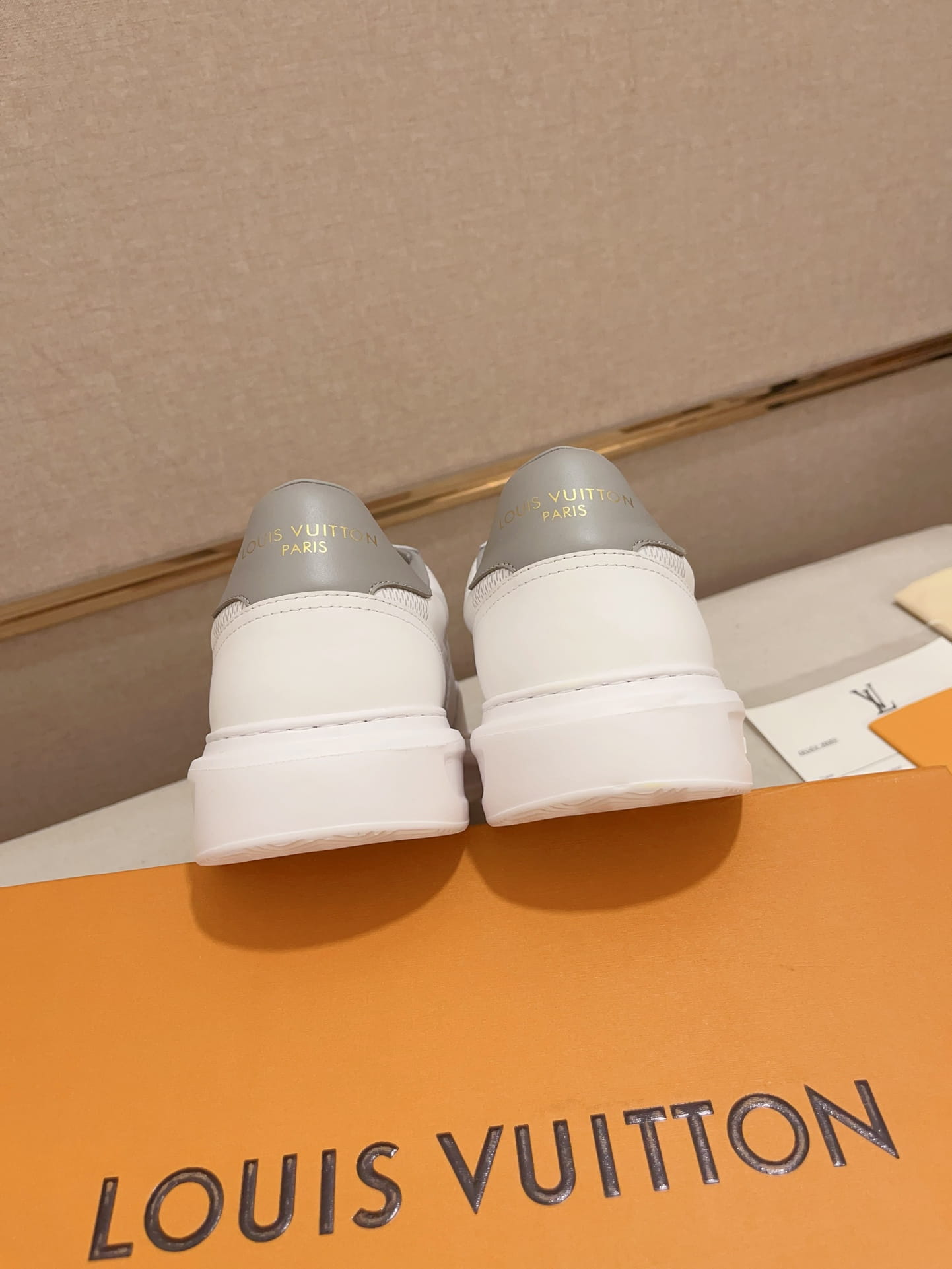 Louis Vuitton Beverly Hills White Damier Sneakers