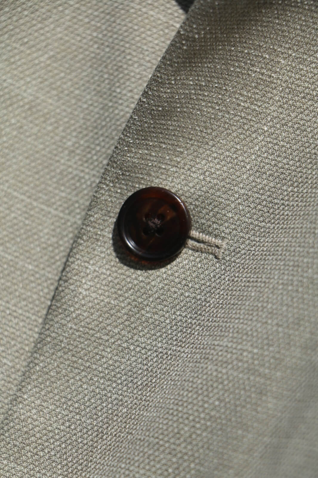 Minimalist Overshirt Jacket in Sage Green Wool Blend