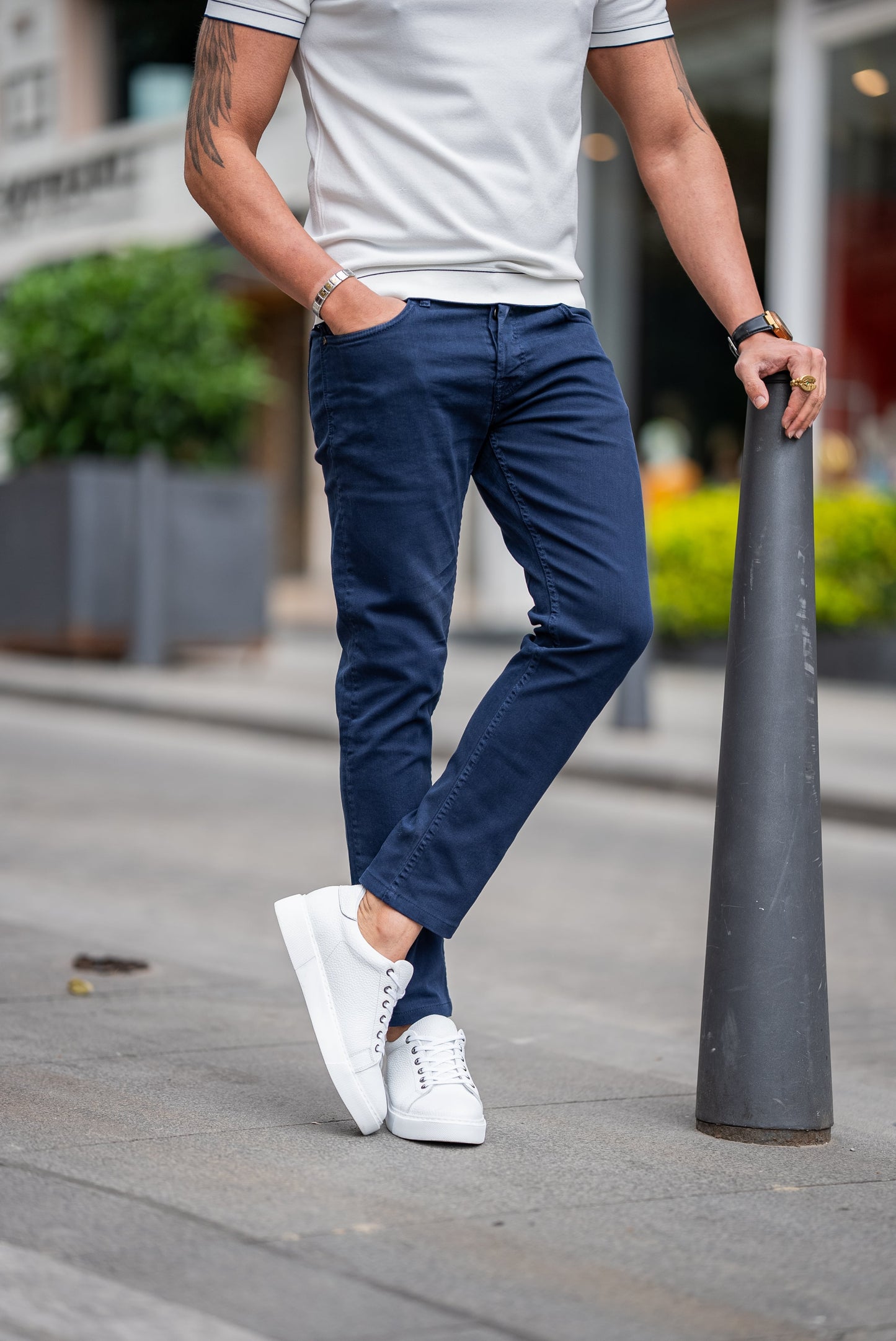 Deep Navy Voyagers  Jeans