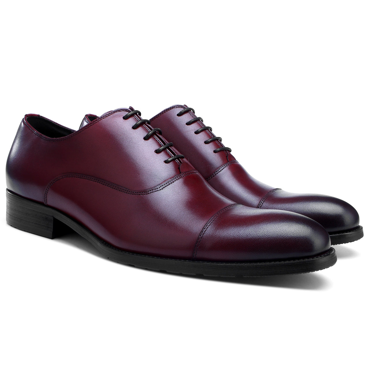 Artisan Burgundy Oxford Shoes