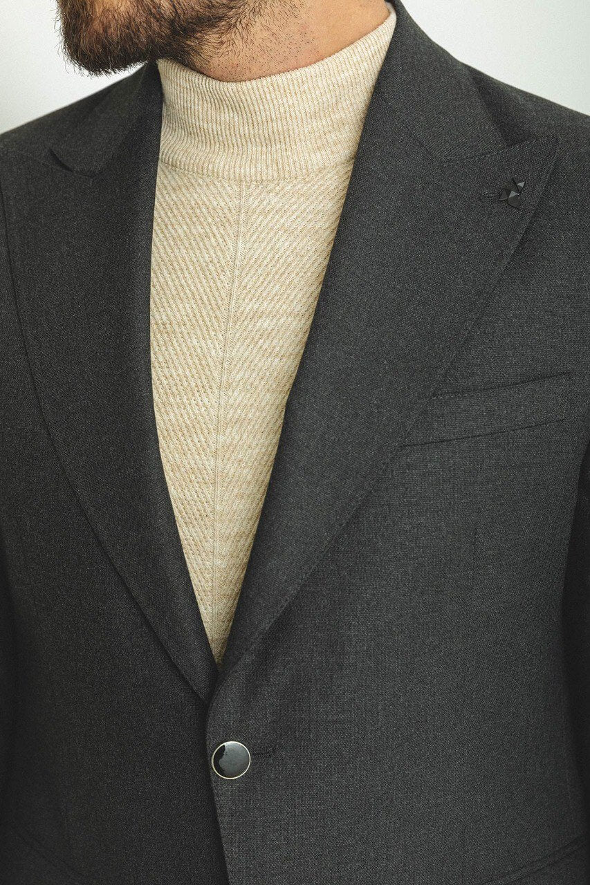 The Elite Dark Gray 2-Piece Suit