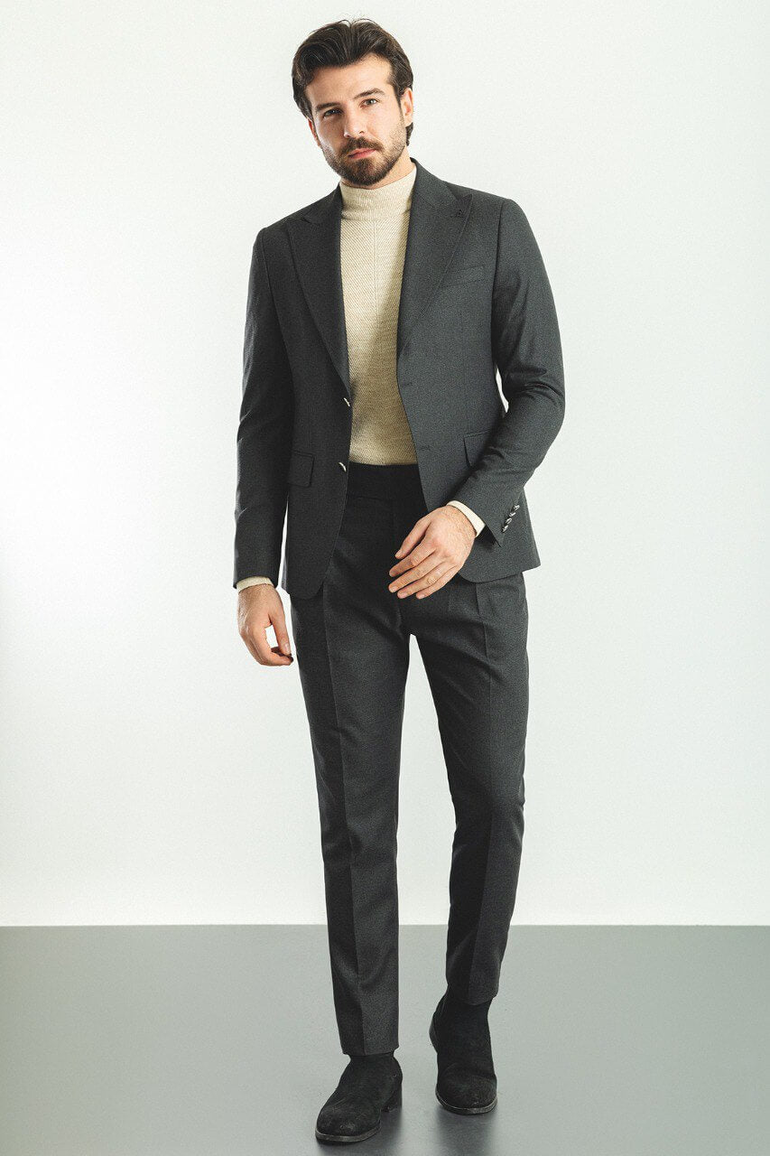 The Elite Dark Gray 2-Piece Suit