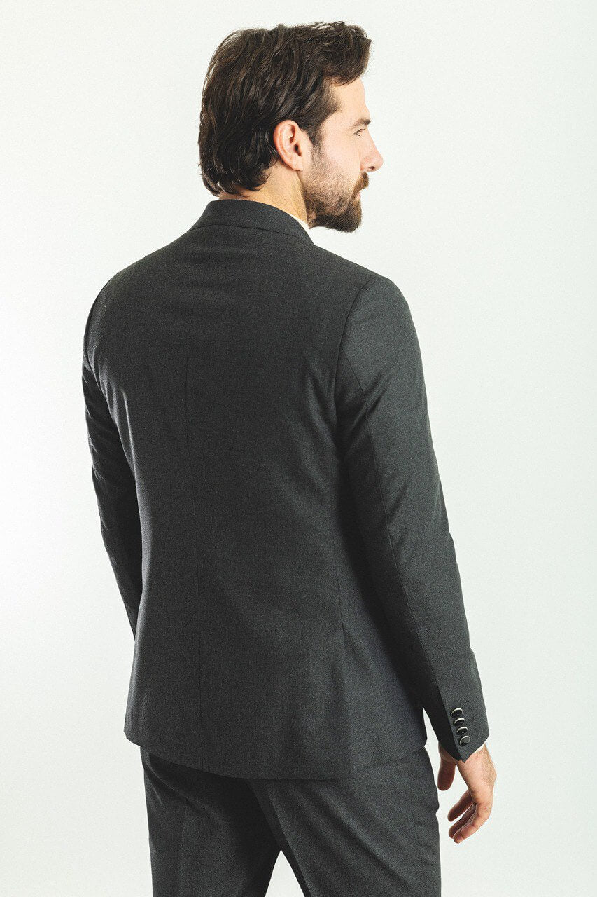 The Elite Dark Gray 2-Piece Suit