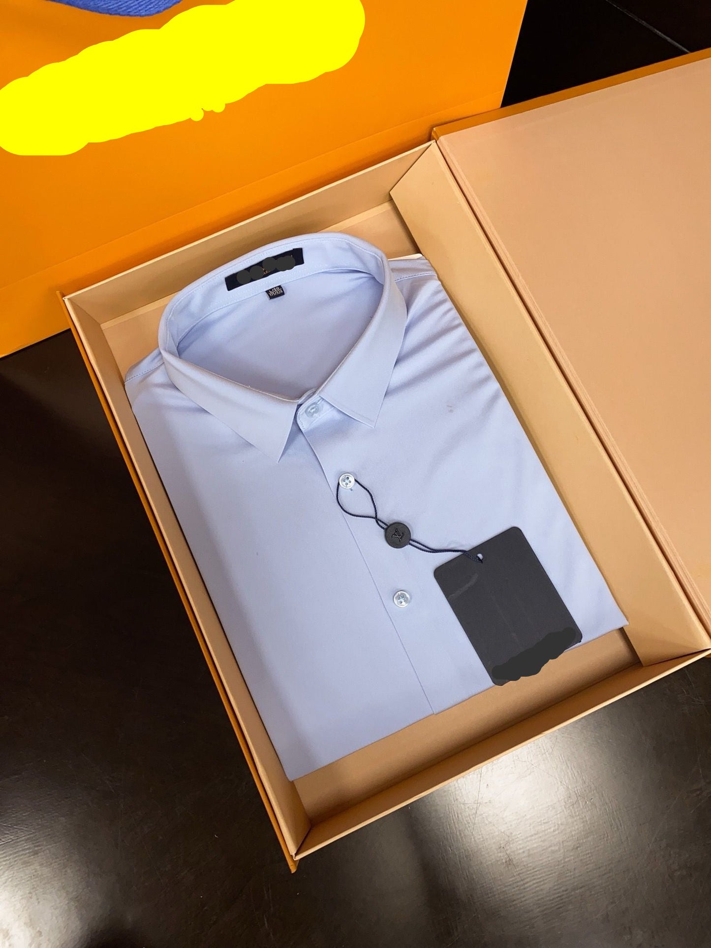 Men’s Light Blue Classic Fit Dress Shirt - SUITHARBOR