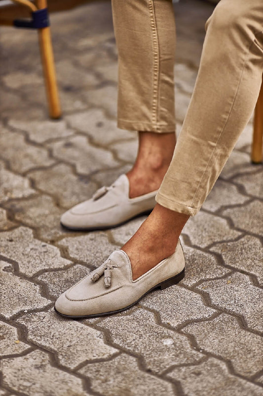 Golden Sands Tassel  Loafers