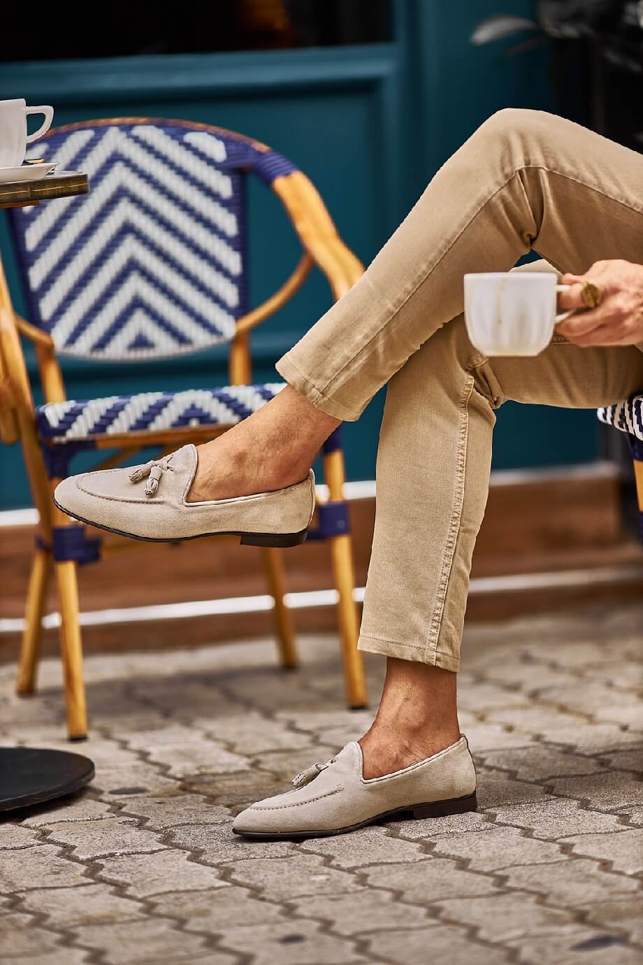 Golden Sands Tassel Loafers