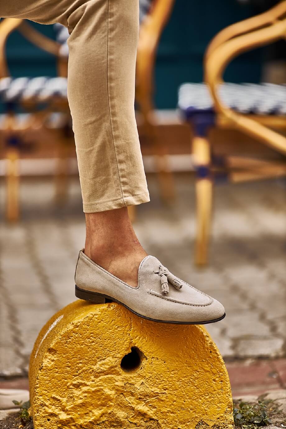 Golden Sands Tassel Loafers