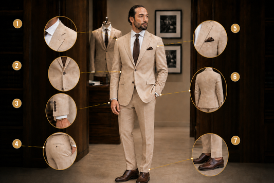How Should a Suit Fit? The 7 Checkpoints Every Man Must Know
