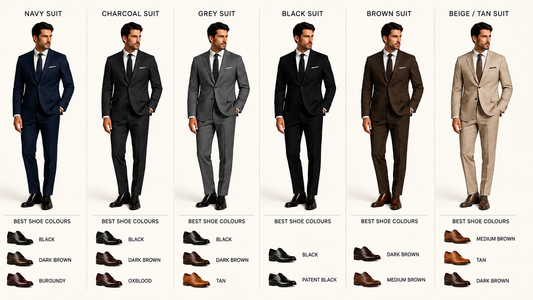 How to Match Shoe Colour to Your Suit: The Complete Men's Guide