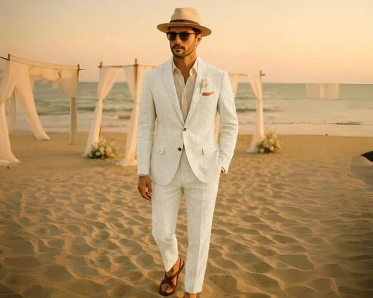 The Ultimate 2026 Guide to Men’s Linen Suits: Style, Fit, and Seasonal Versatility - SUITHARBOR