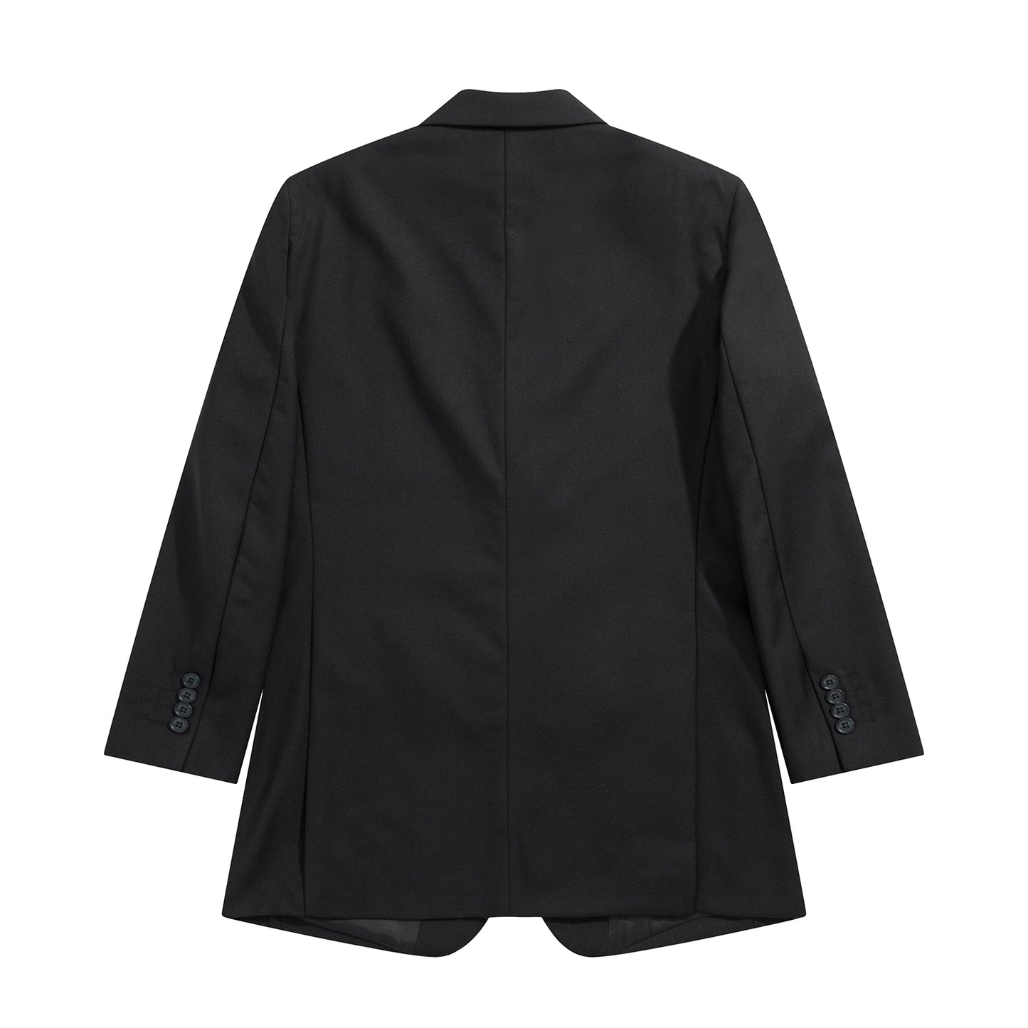 Balenciaga Black Single-Breasted Blazer