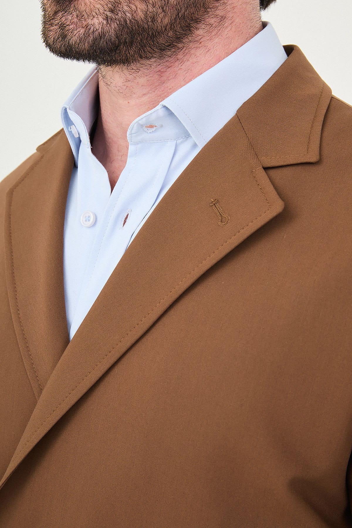Brown Slim Fit Men’s Suit
