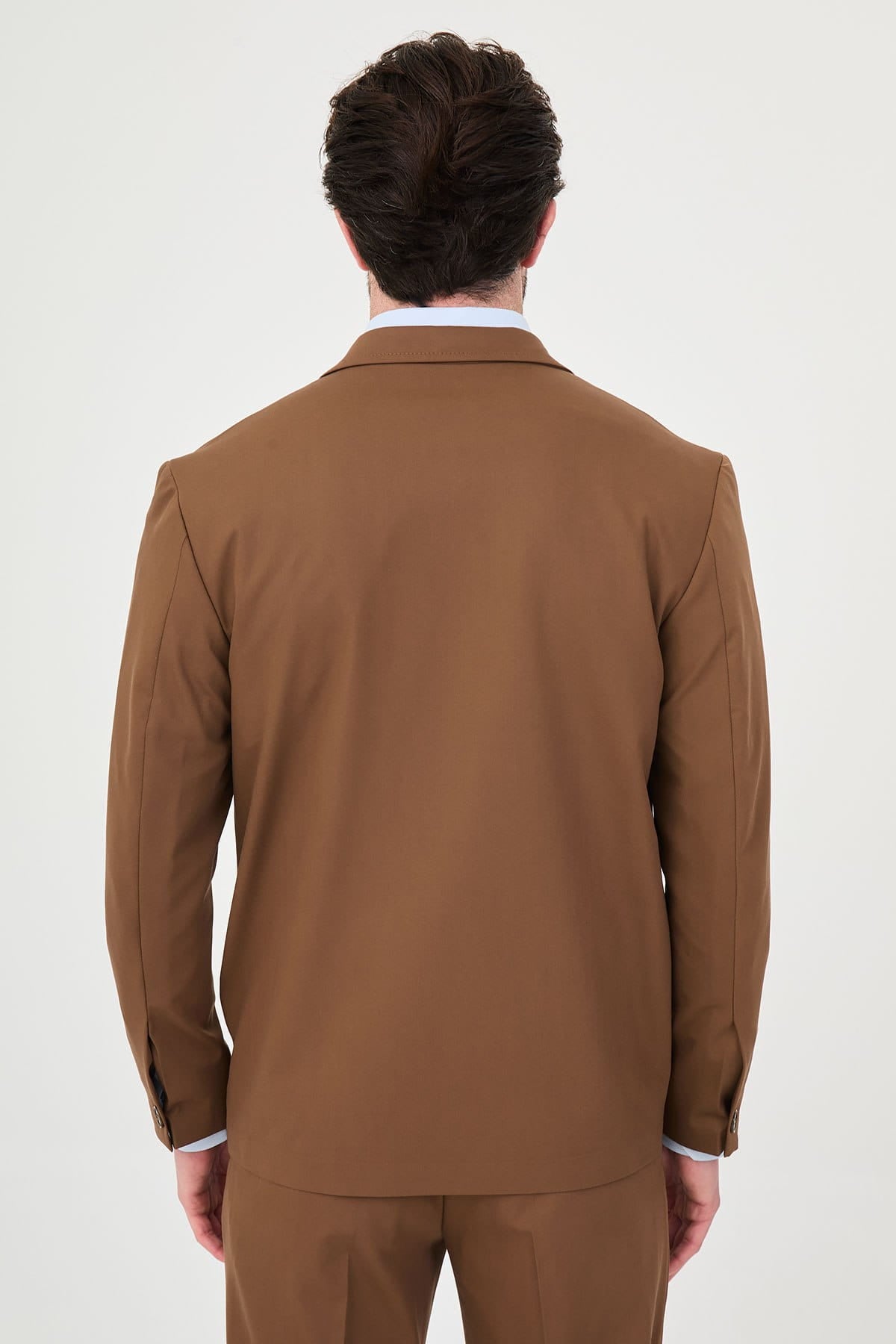 Brown Slim Fit Men’s Suit