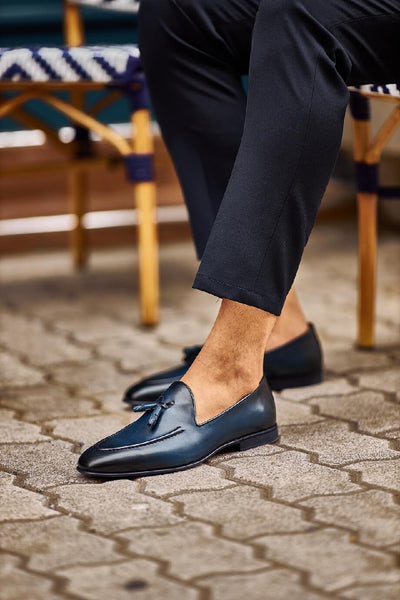 Classic-navy-tassel-