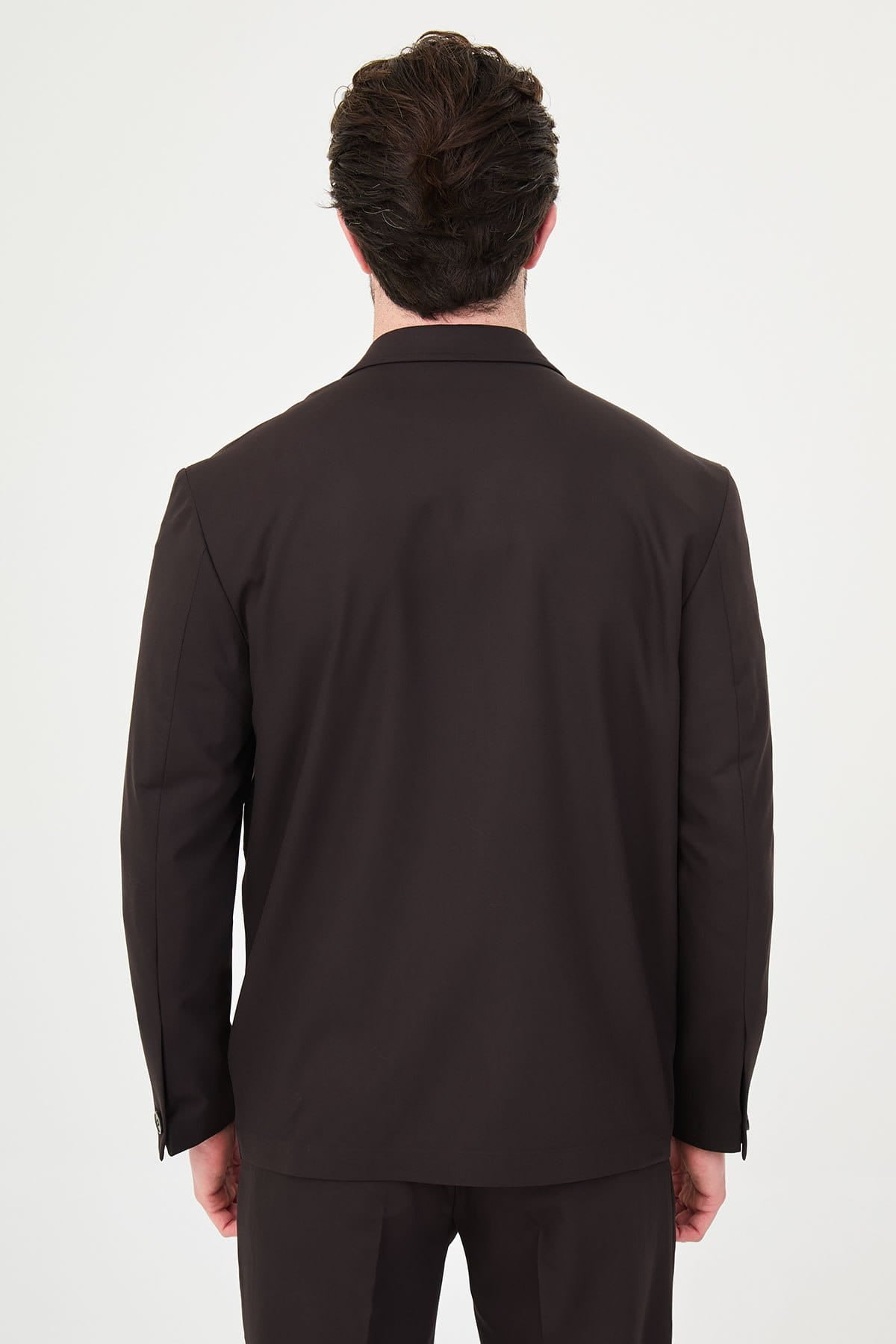 Dark Chocolate Brown Slim Fit Men’s Suit