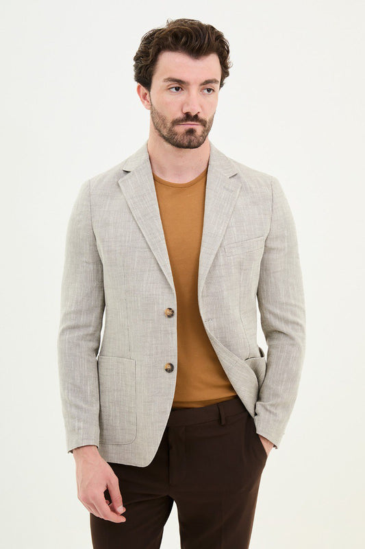 Slate Breeze Grey Blazer