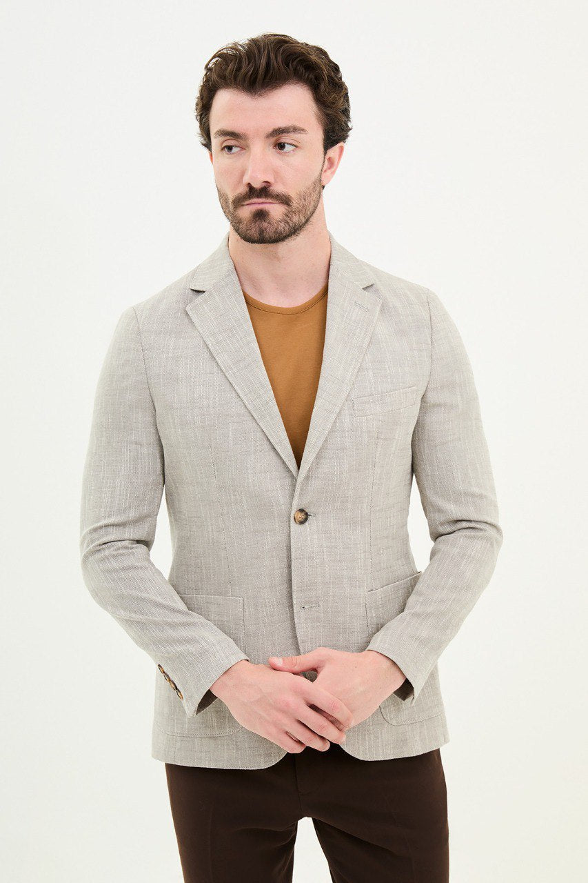 Slate Breeze Grey Blazer