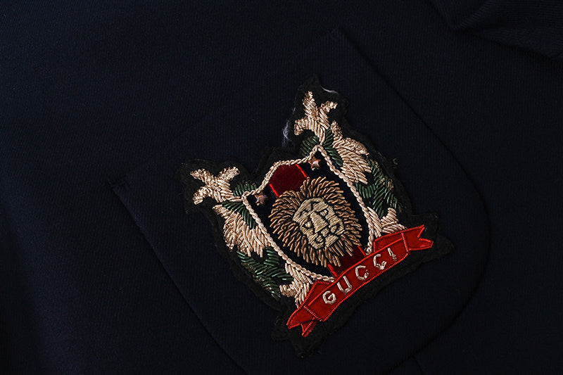 Gucci Navy Wool Formal Jacket