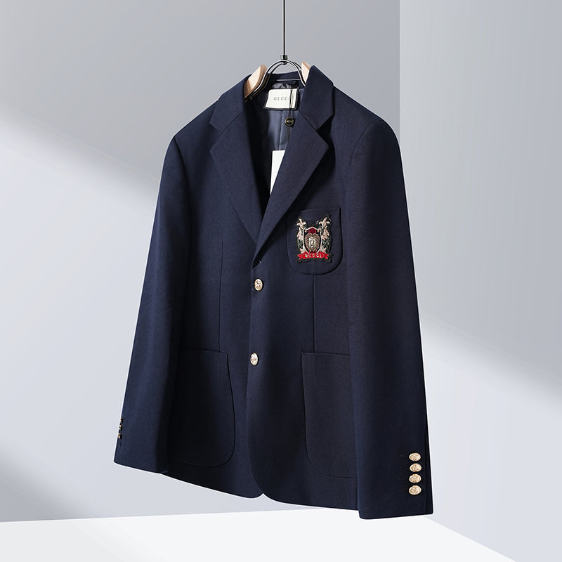 Gucci Navy Wool Formal Jacket