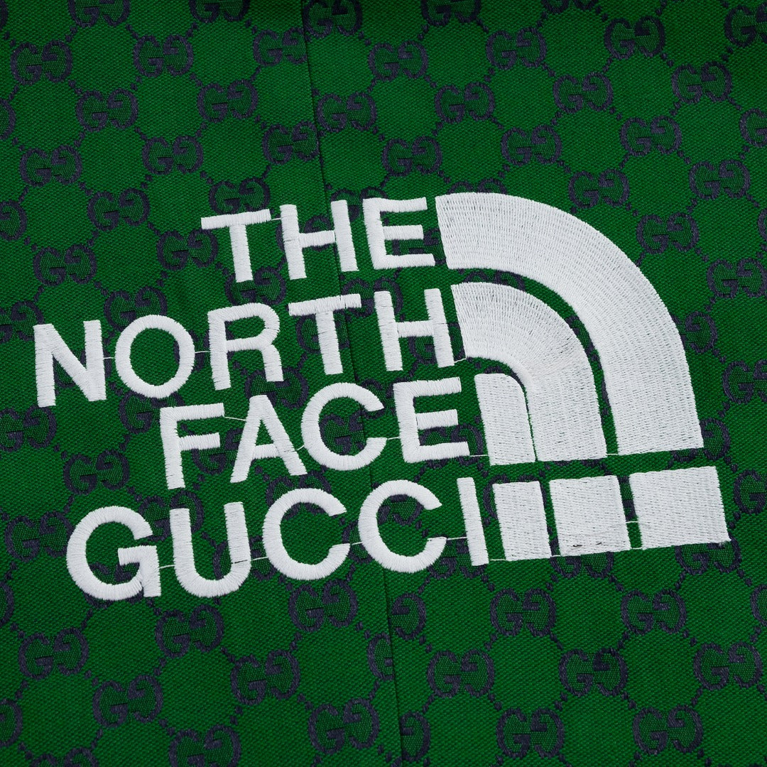 Gucci x The North Face Green Monogram Suit