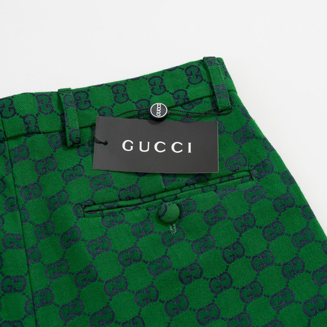 Gucci x The North Face Green Monogram Suit