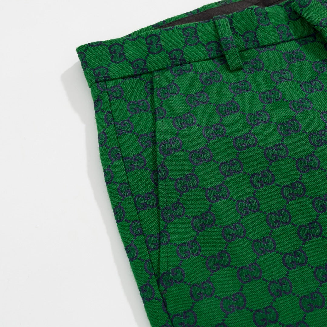 Gucci x The North Face Green Monogram Suit