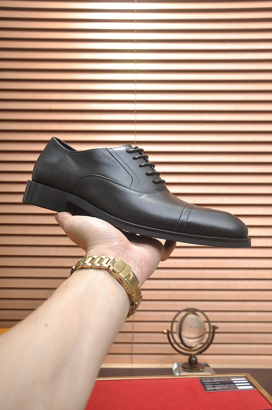 Louis Vuitton Black Kensington Derby