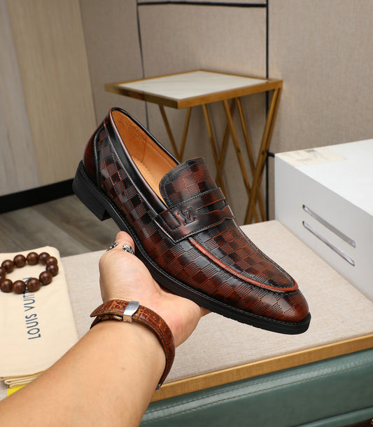 Louis Vuitton  LV Brown Terra Loafers