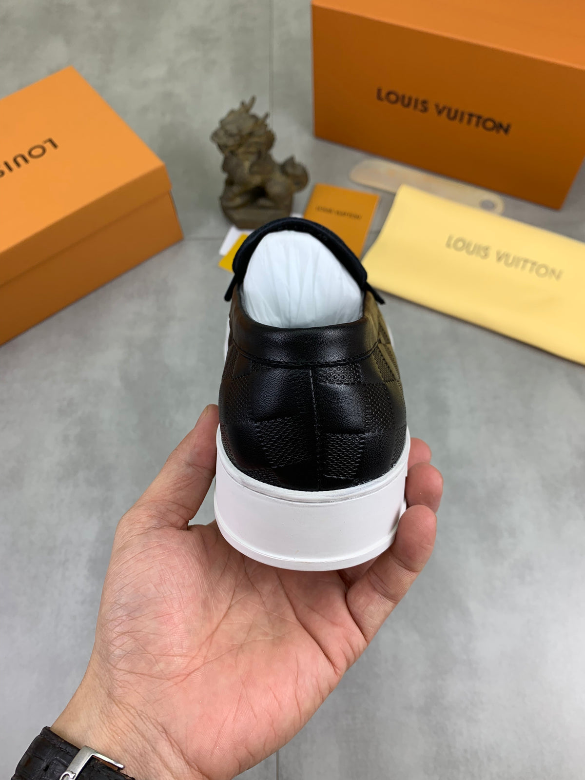 Louis Vuitton LV Resort Black Damier Loafer