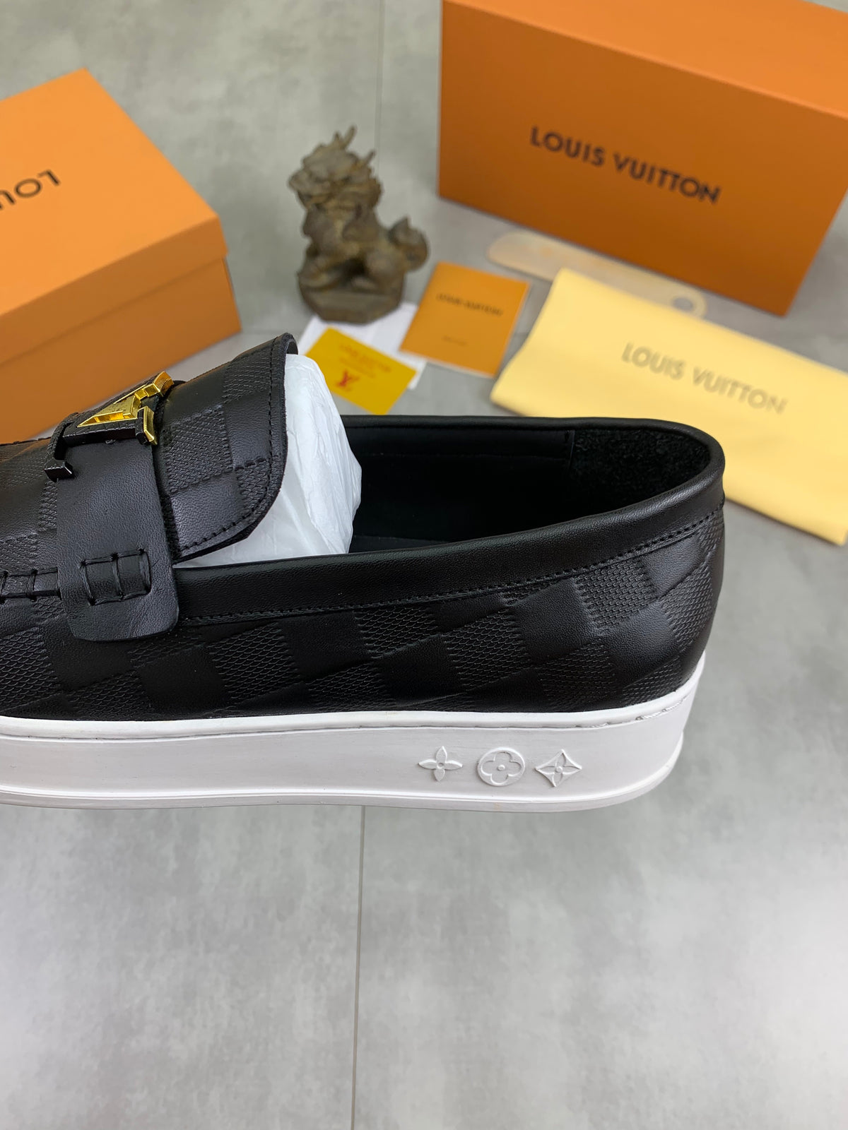 Louis Vuitton LV Resort Black Damier Loafer