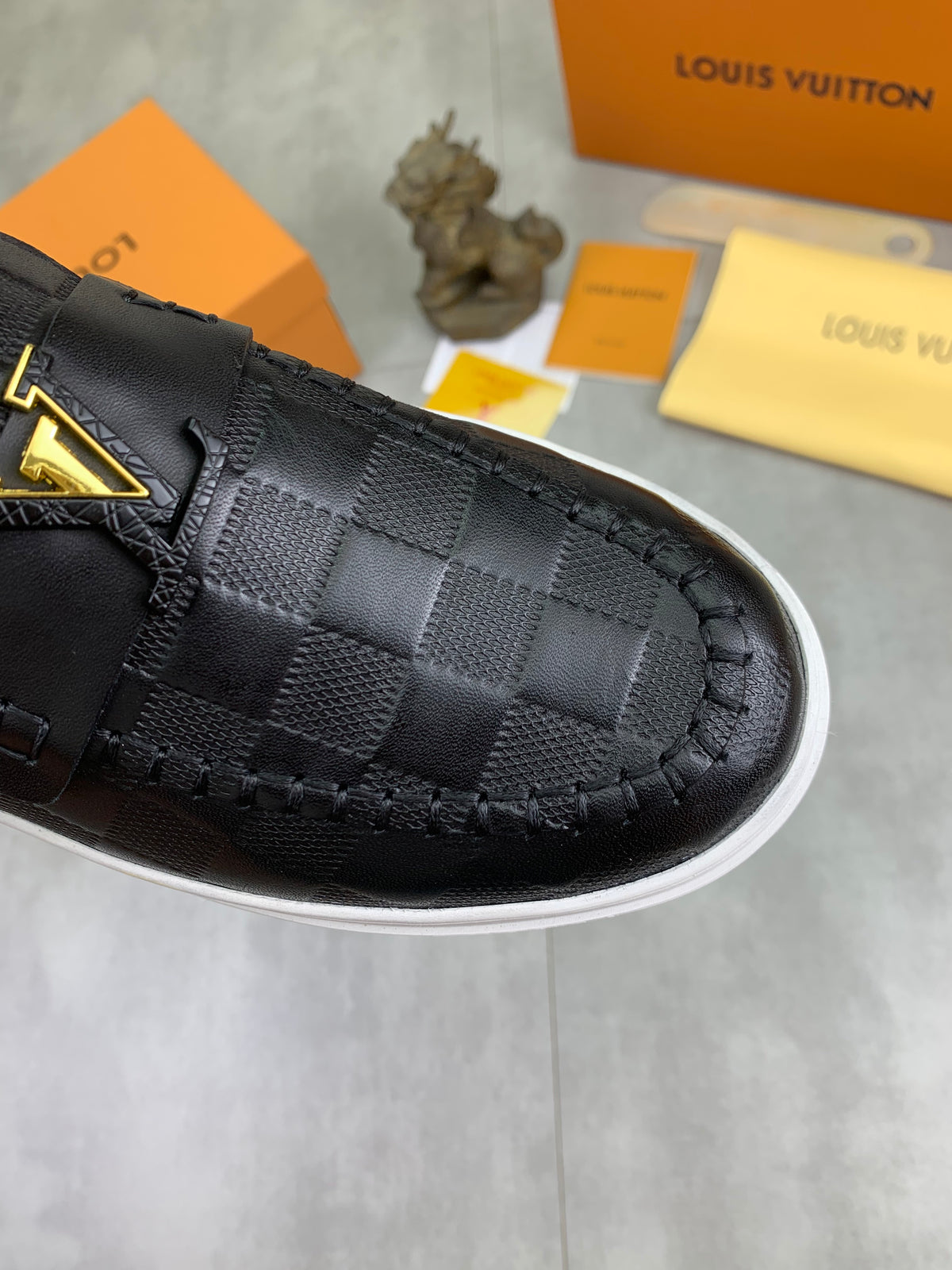 Louis Vuitton LV Resort Black Damier Loafer
