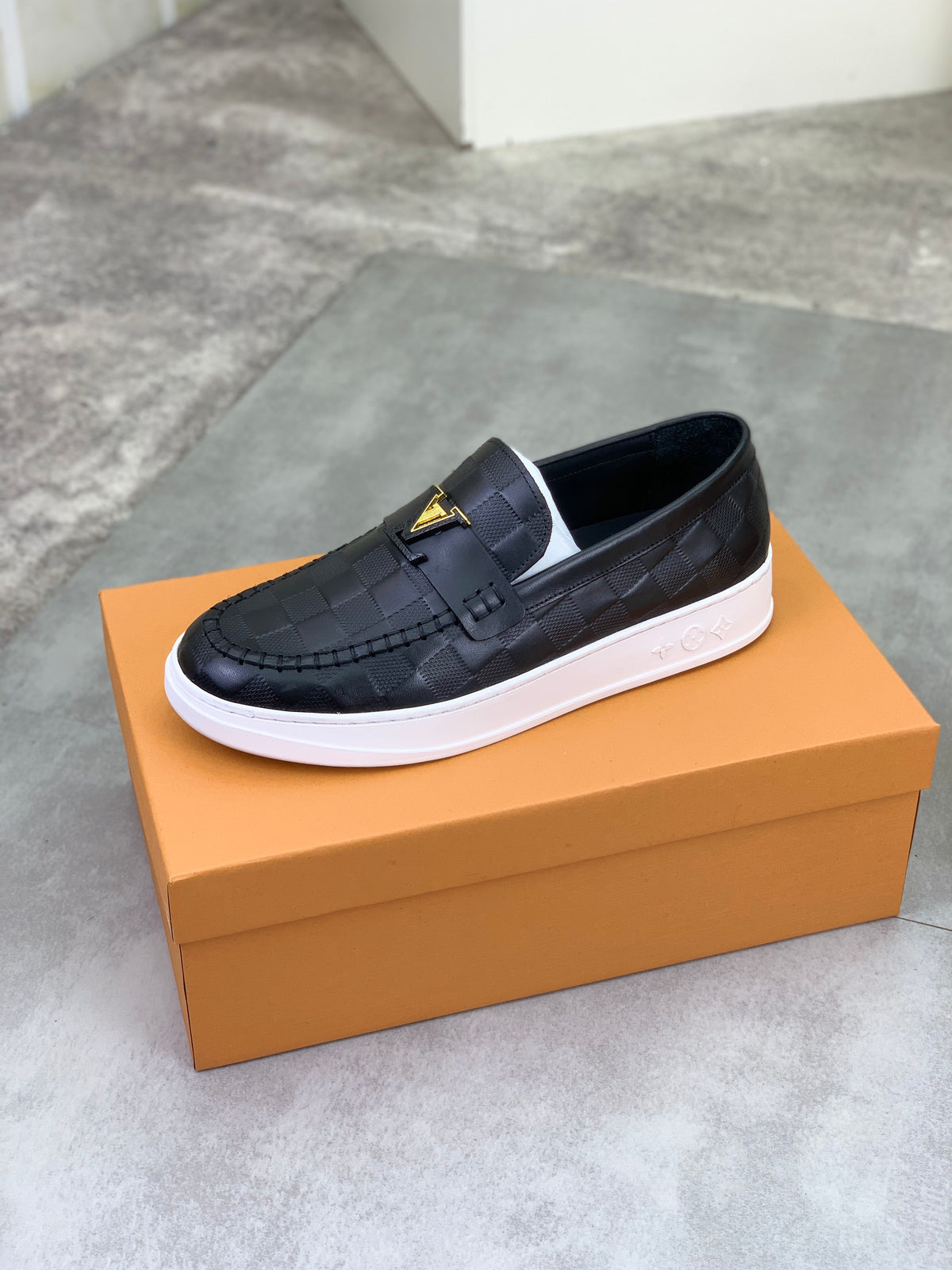 Louis Vuitton LV Resort Black Damier Loafer