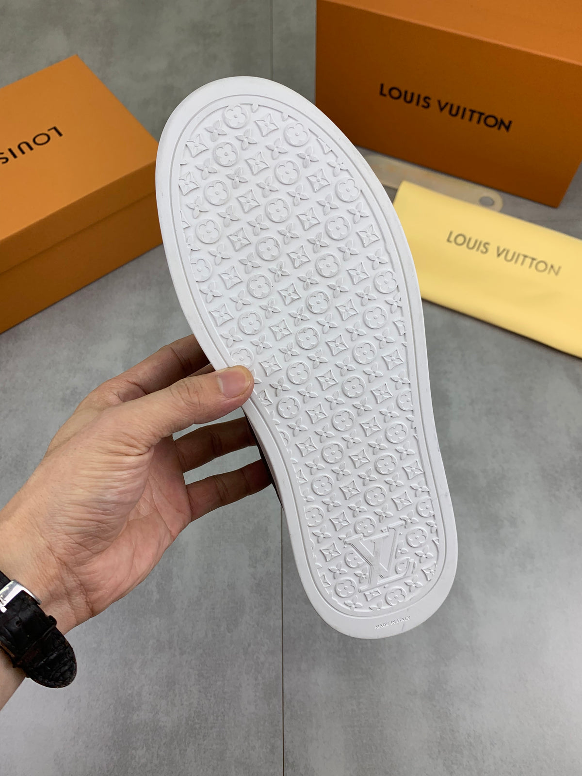 Louis Vuitton LV Resort Brown Damier Leather Loafer