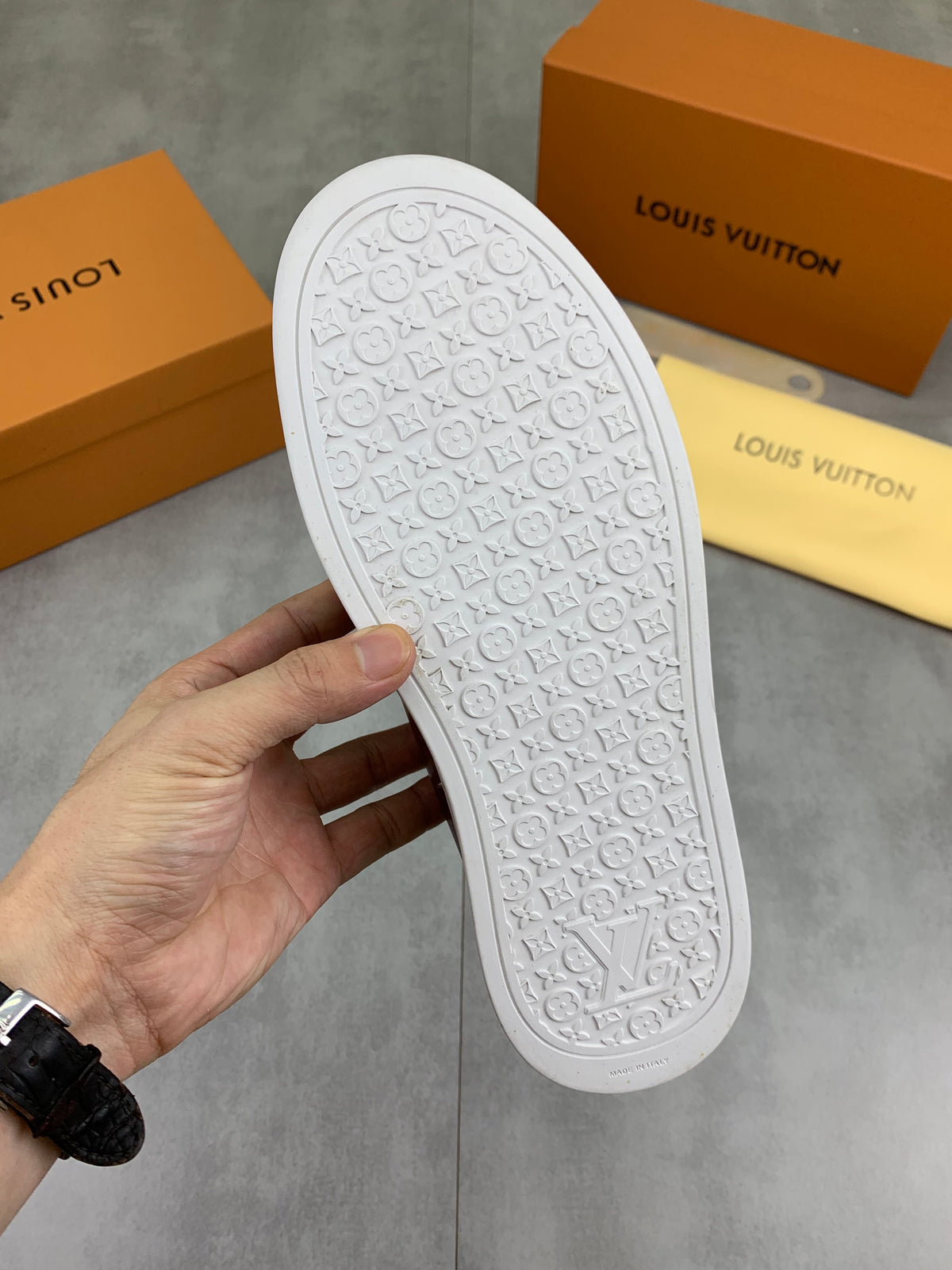 Louis Vuitton LV Resort Brown Leather Loafer