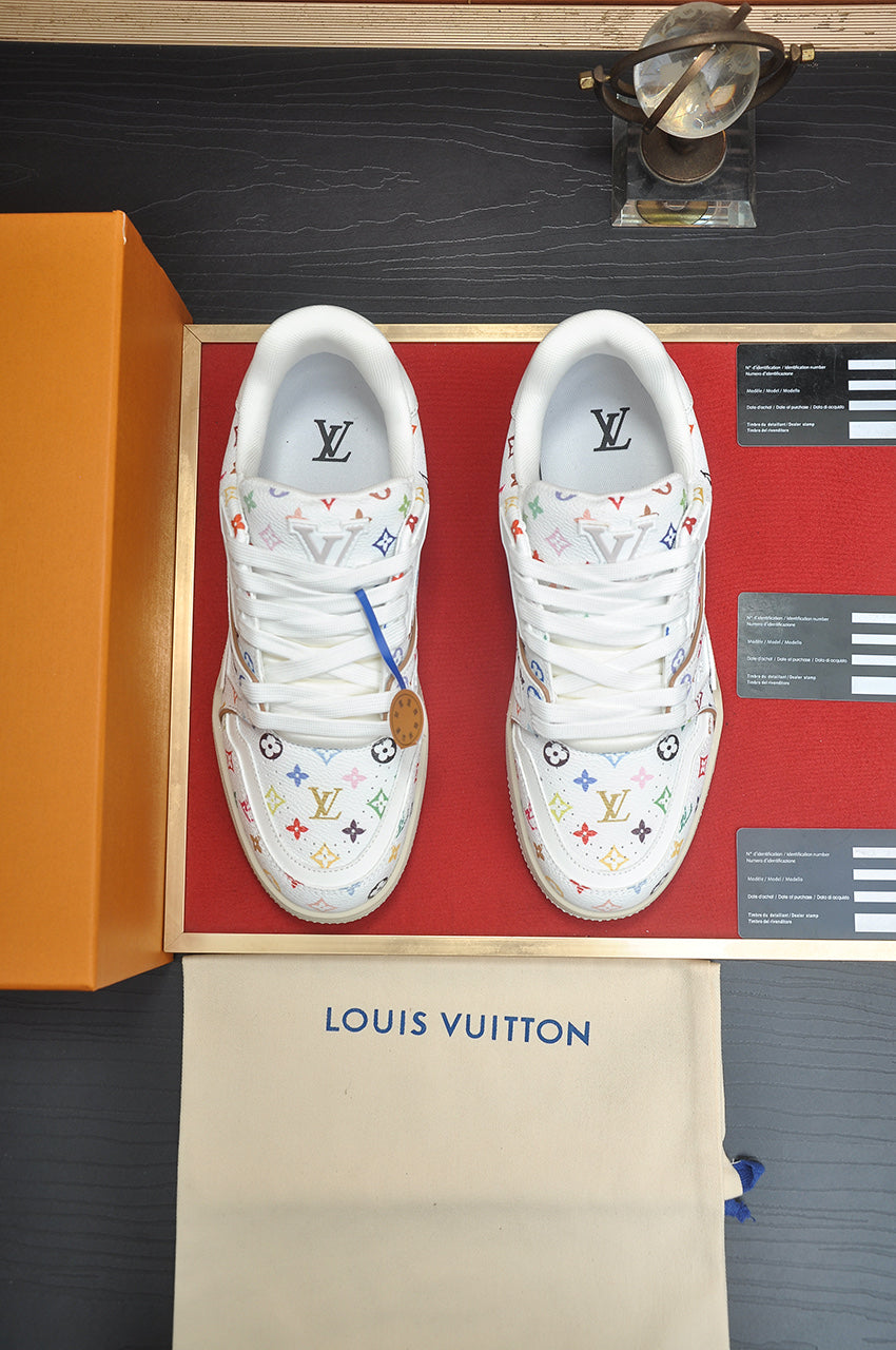 Louis Vuitton LV Trainer Takashi Murakami Multicolour Sneakers