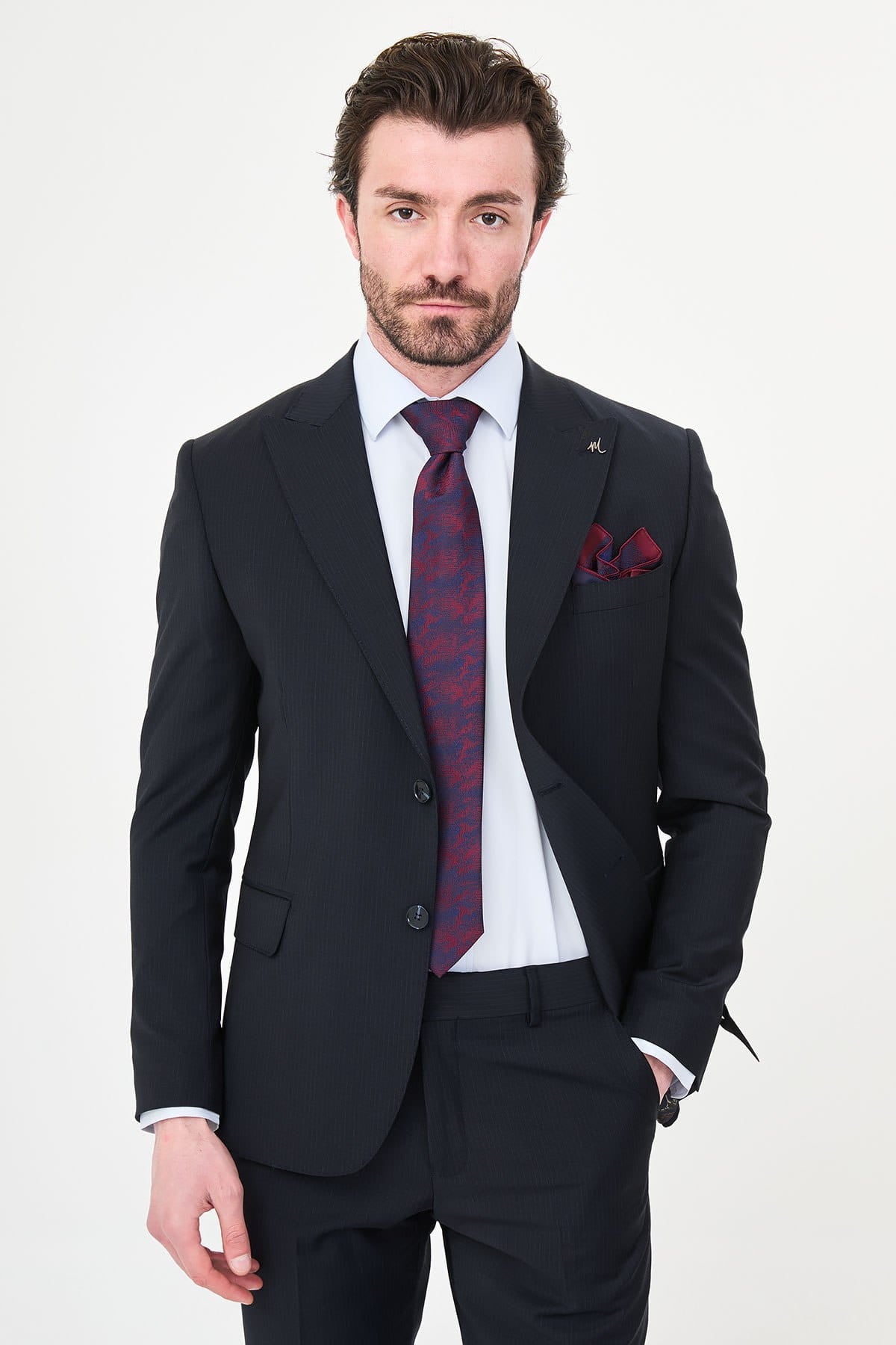 Men’s Midnight Navy Slim Fit Suit