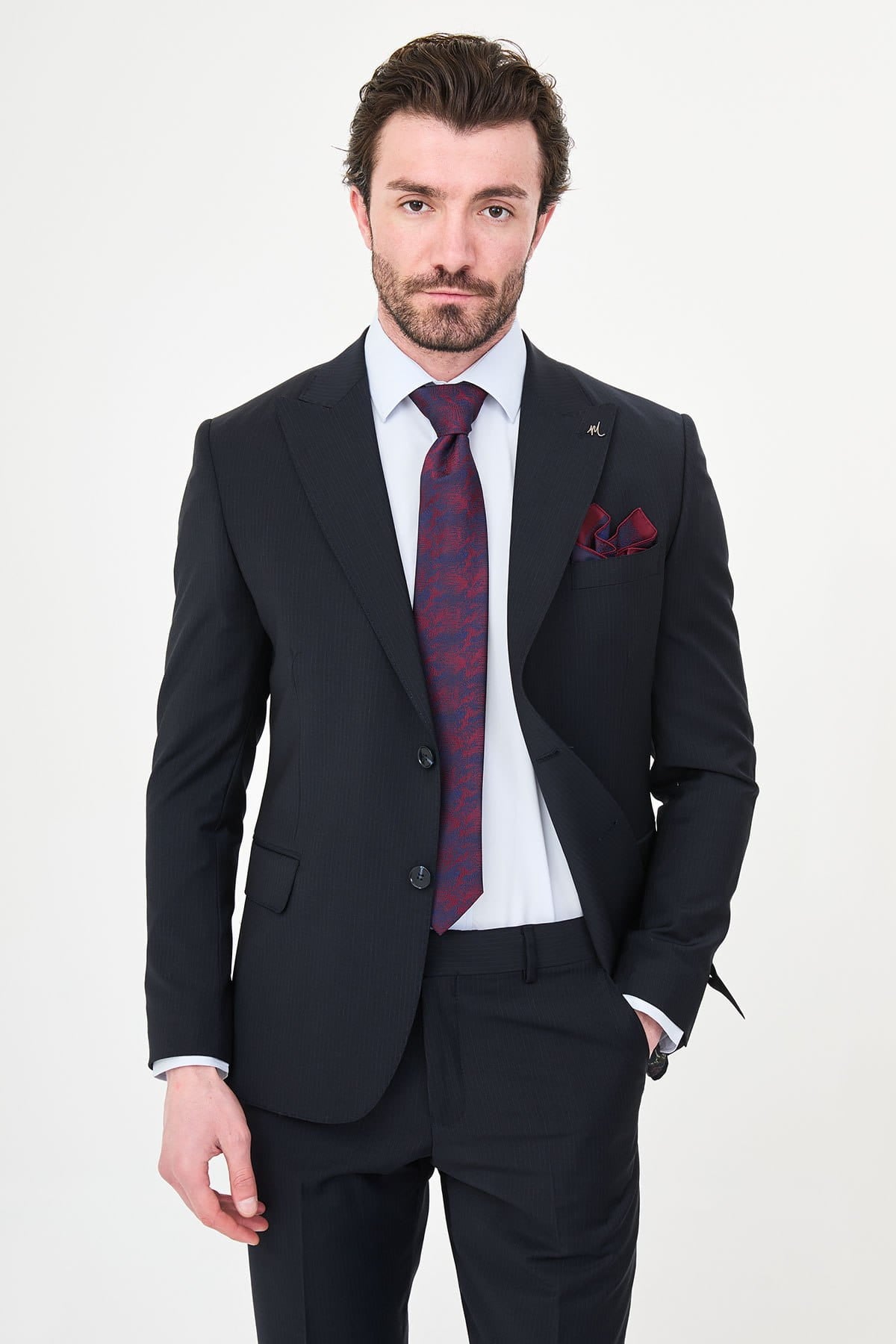 Men’s Midnight Navy Slim Fit Suit
