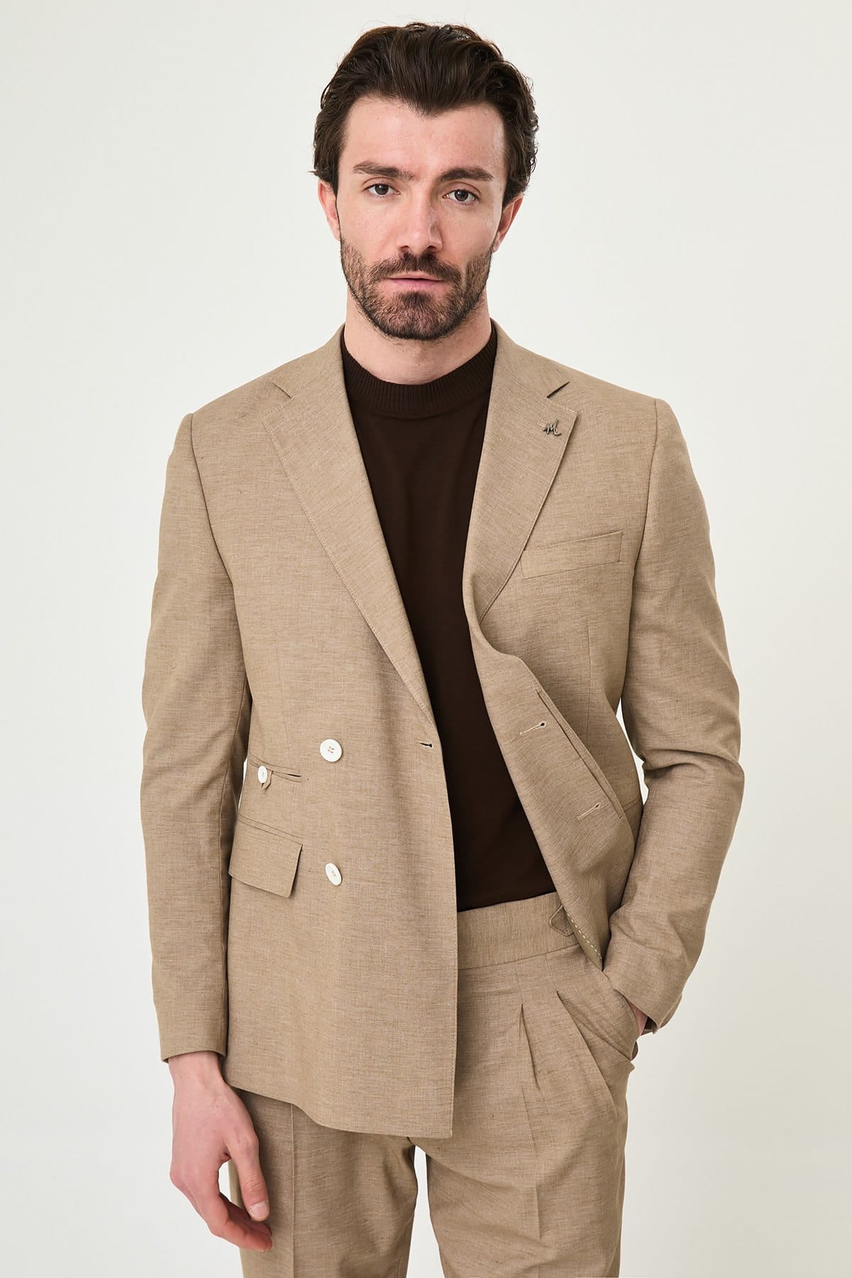Men’s Mink Slim Fit Suit