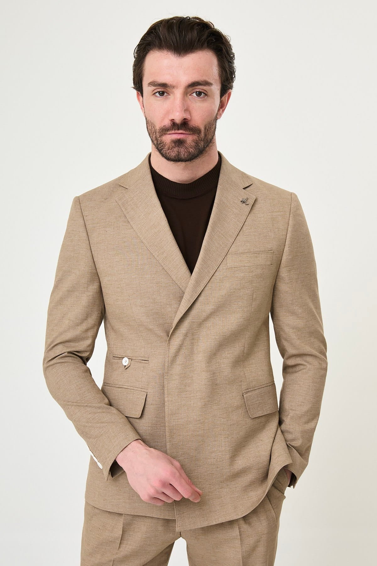 Men’s Mink Slim Fit Suit