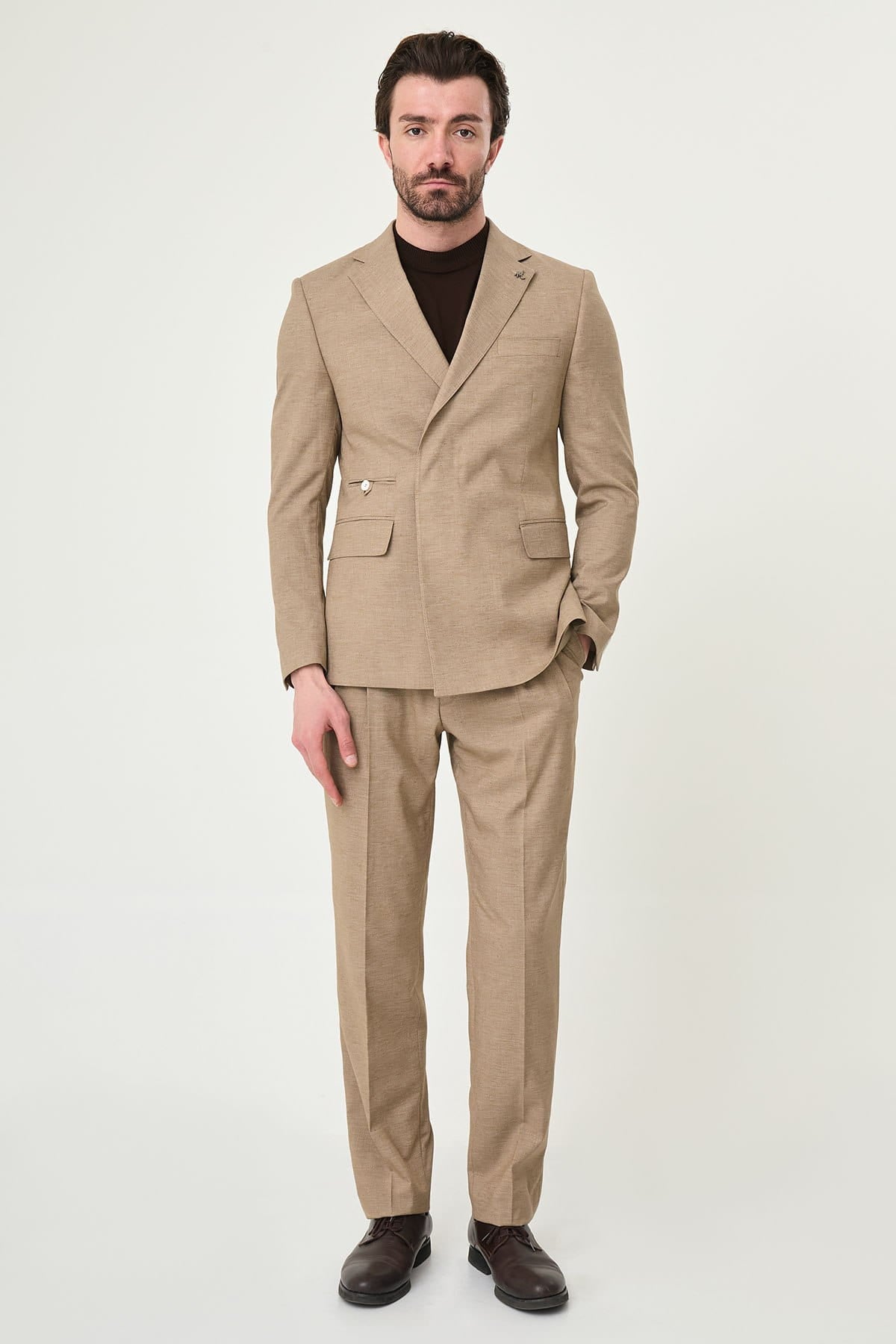 Men’s Mink Slim Fit Suit
