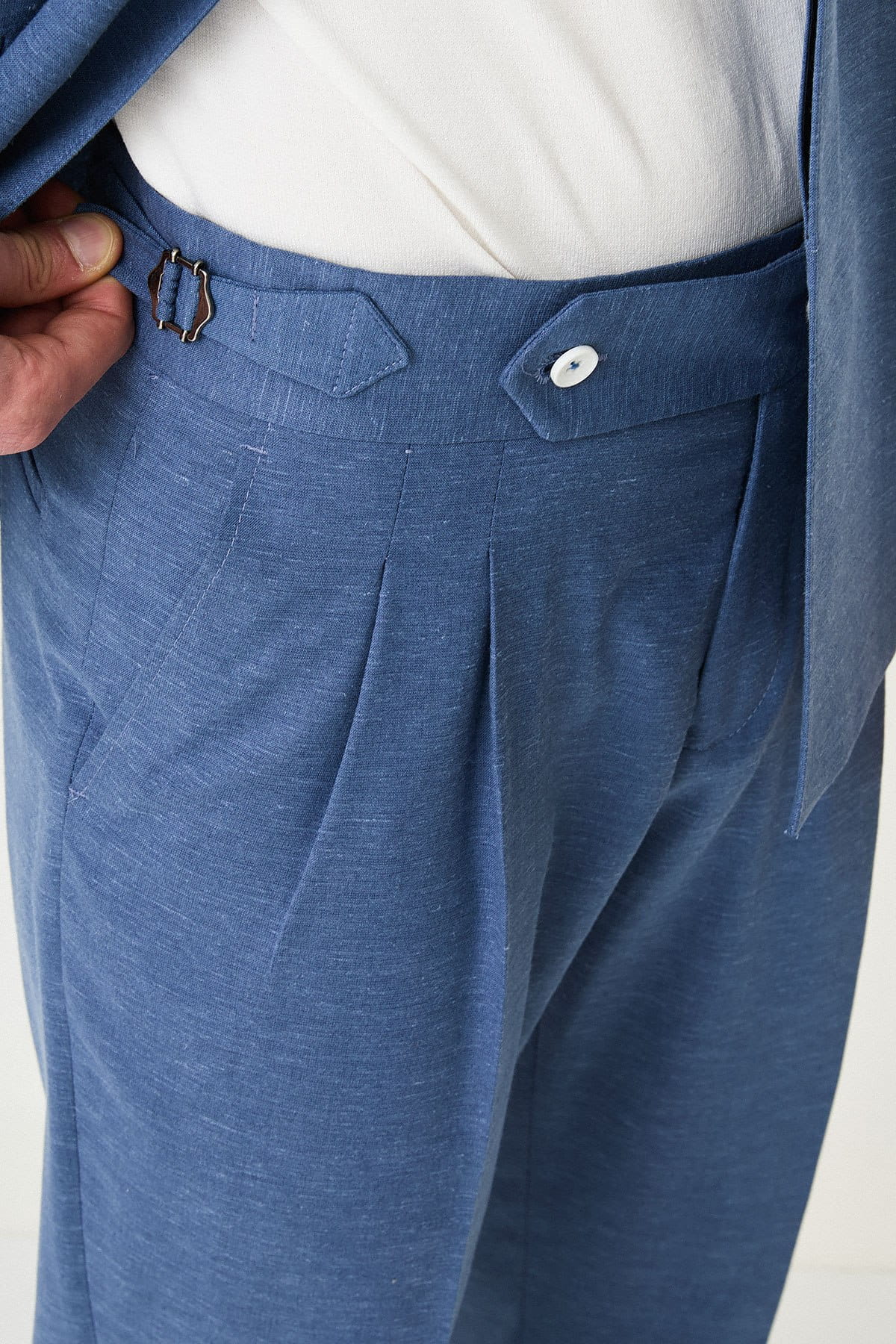 Men’s Sky Blue Slim Fit Suit